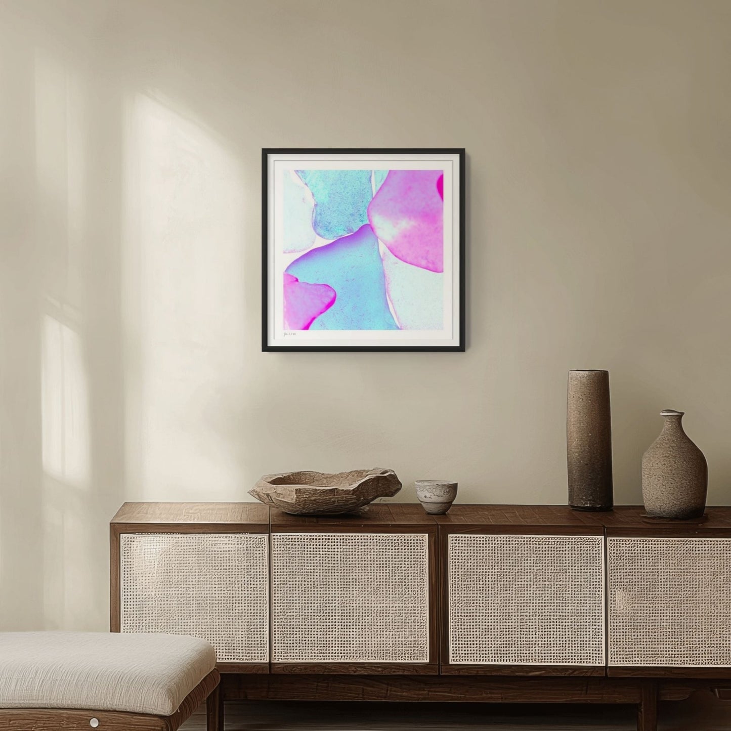 Pop Glasses – Lagoon contemporary wall art photography print by Jeanne Le Menn