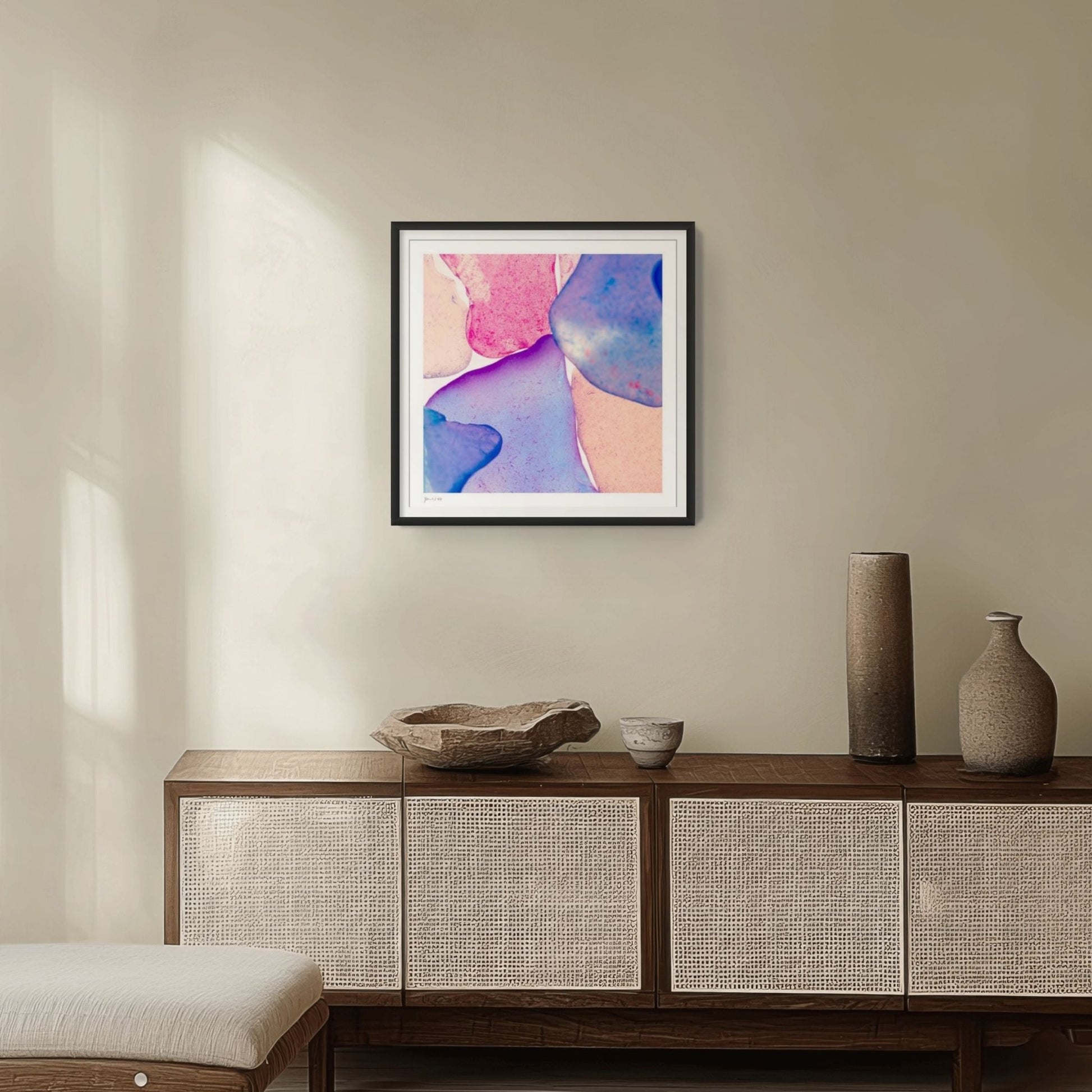 Pop Glasses – Neon contemporary wall art photography print by Jeanne Le Menn