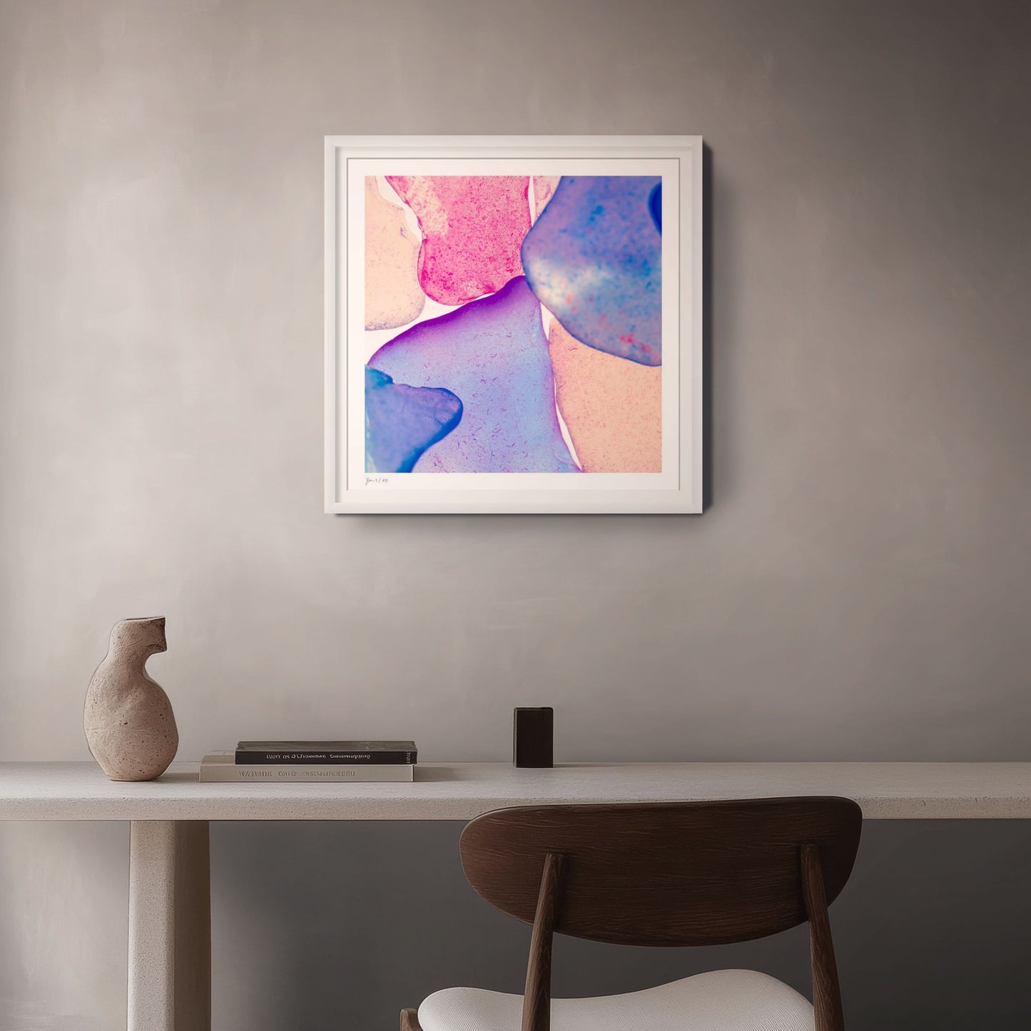 Pop Glasses Neon by Jeanne Le Menn styled in a coastal interior