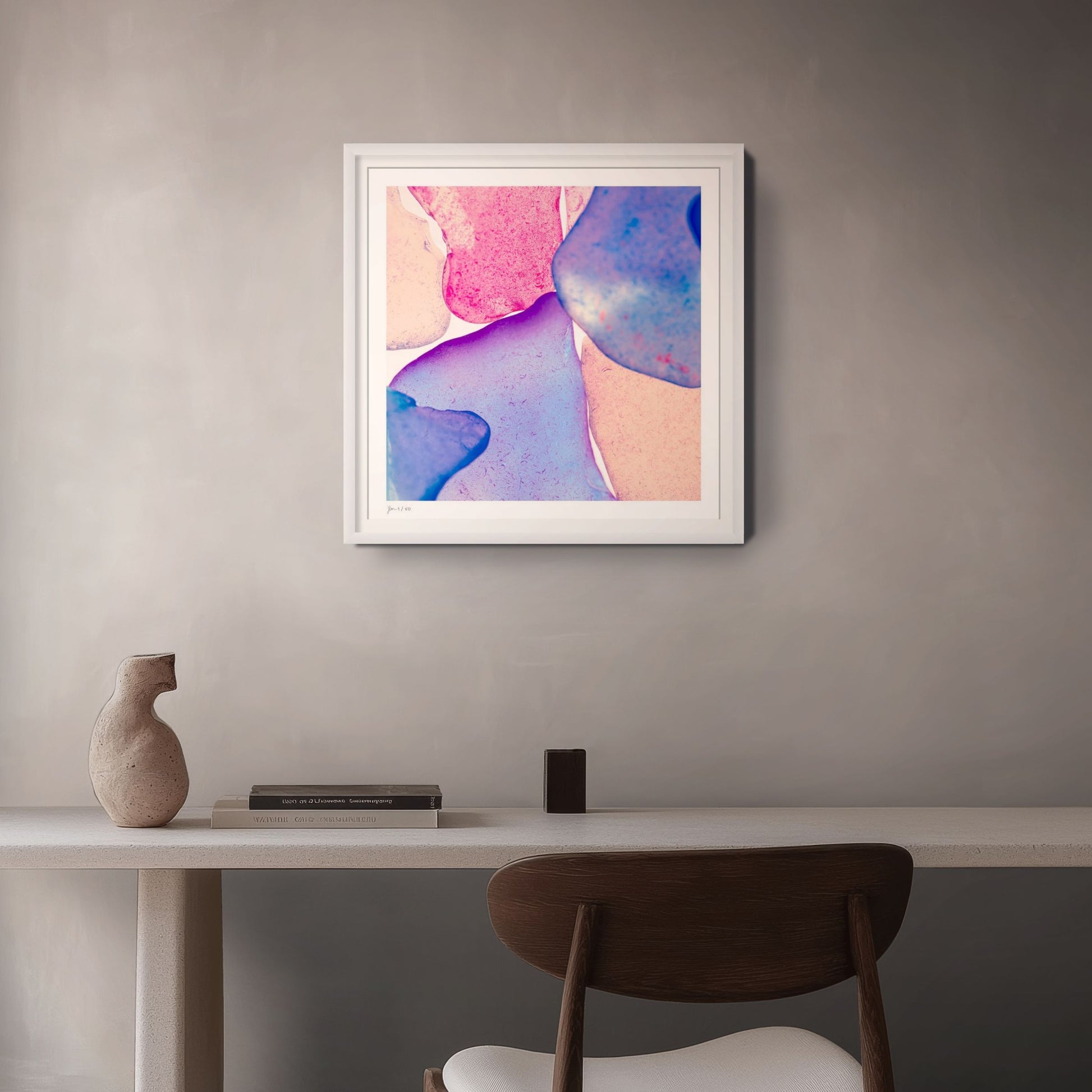 Pop Glasses Neon by Jeanne Le Menn styled in a coastal interior
